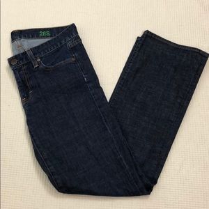 J. Crew Bootcut Dark-wash Jeans Size 28S